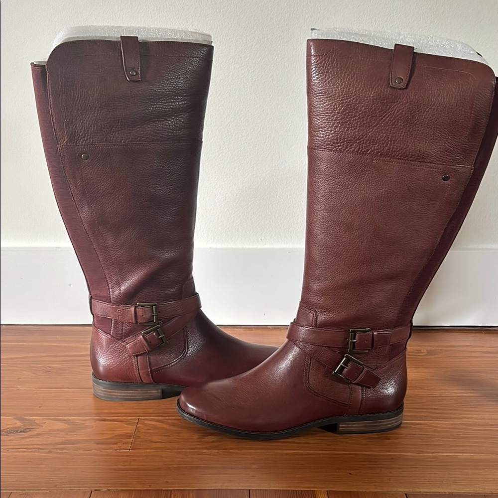 Marc Fisher Brown Over the Knee Boots Equestrian Style